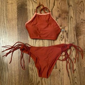 Aerie Bikini Top size M Bottoms size XL